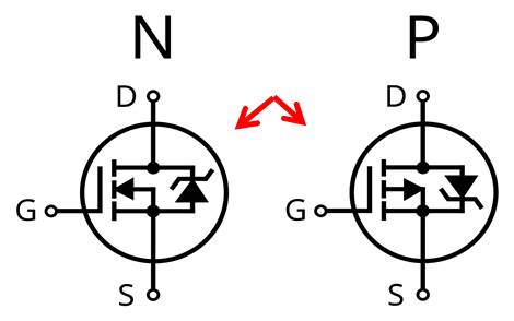 transistores n_p