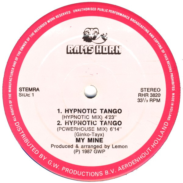 Hypnotic Tango .My Mine.2