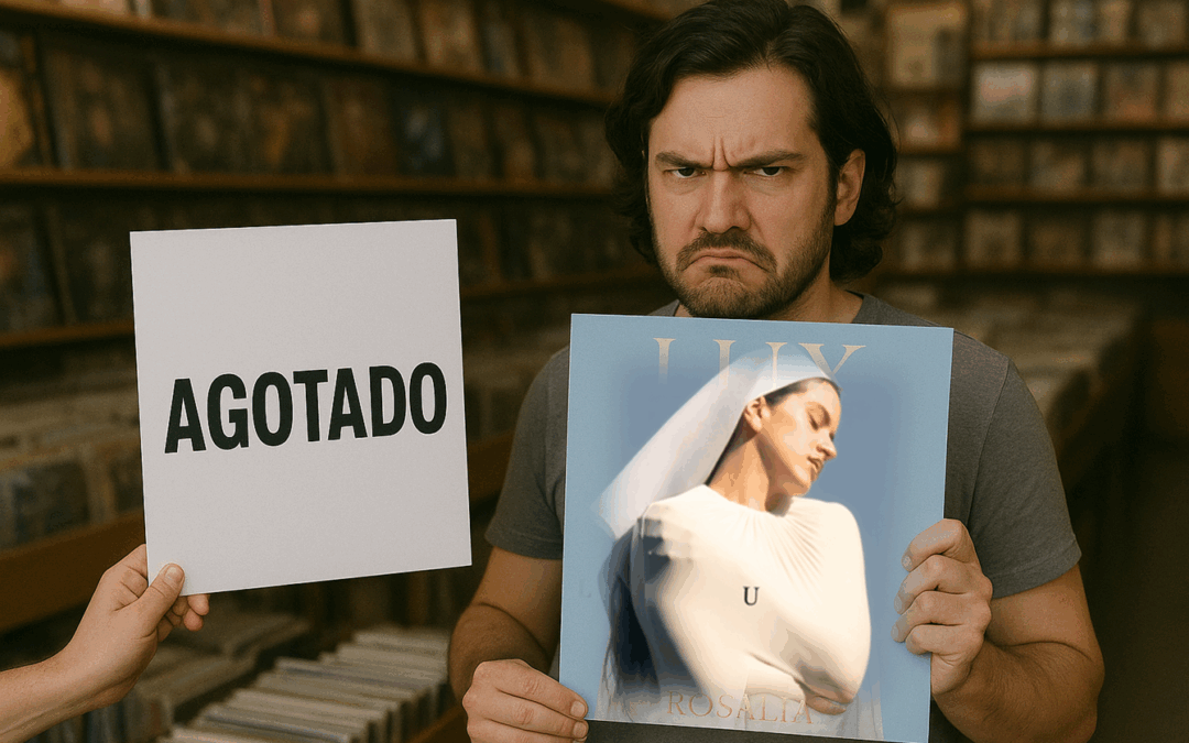Las tiendas de discos expresan su malestar ante la distribución del nuevo álbum de Rosalía.