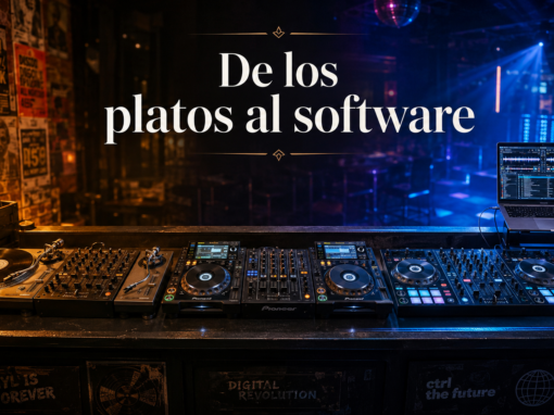 Evolución de la cabina DJ: del vinilo al software Evolución de la cabina DJ: del vinilo al software