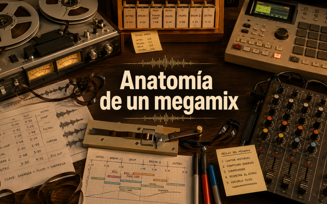 Cómo se hace un megamix: técnicas y proceso creativo